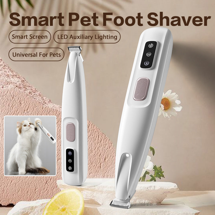 2025 New Pet Paw Trimmer 1Pack,Rechargeable Quiet Hair Trimmer For Pets