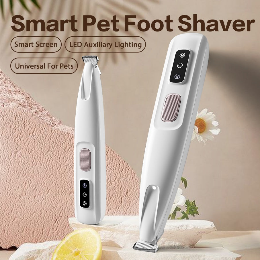 2025 New Pet Paw Trimmer 1Pack,Rechargeable Quiet Hair Trimmer For Pets